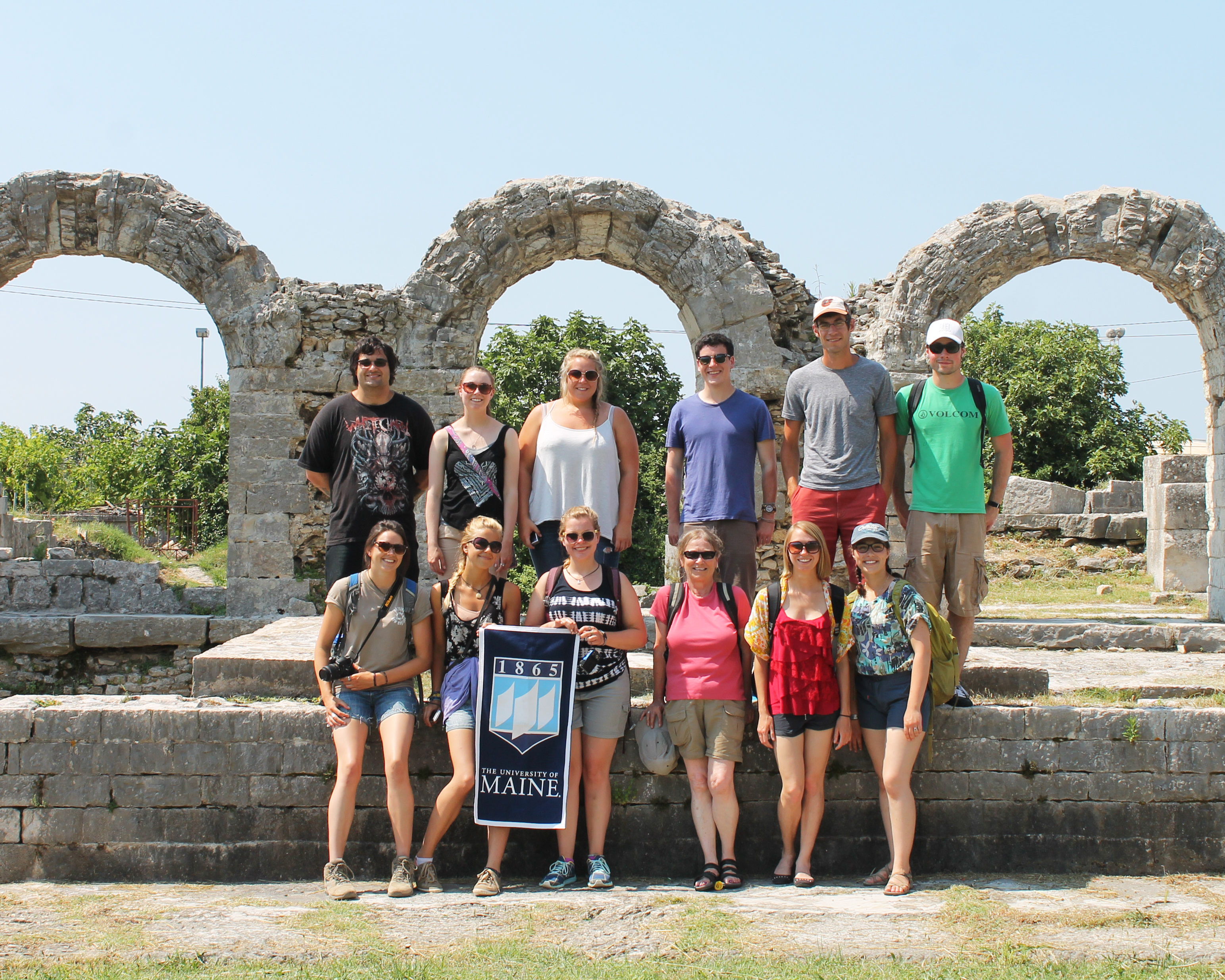 Croatia - study abroad group photo
