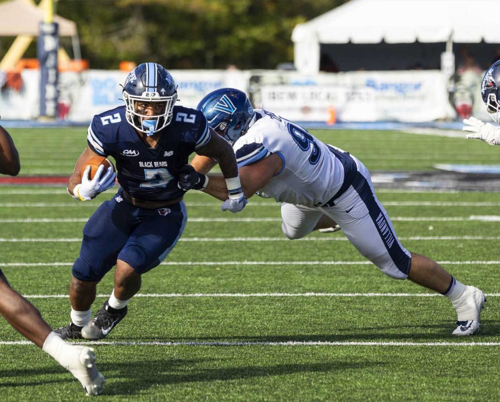 A photo from a UMaine football game